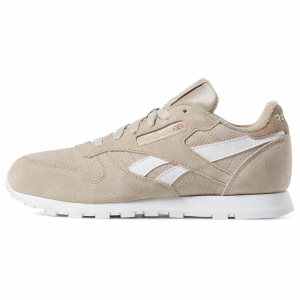 Reebok Classic Leather Turnschuhe Kinder - Beige - DE 580-ZLN